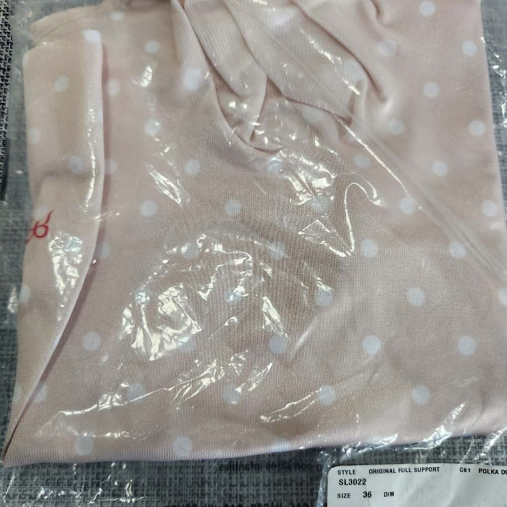 New in package Ruby Ribbon Dim (pink polka dot) cami, size 36